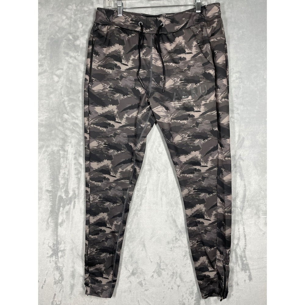 ASRV Aesthetic Revolution Mens XL Camo Technical Sportswear Training Joggers